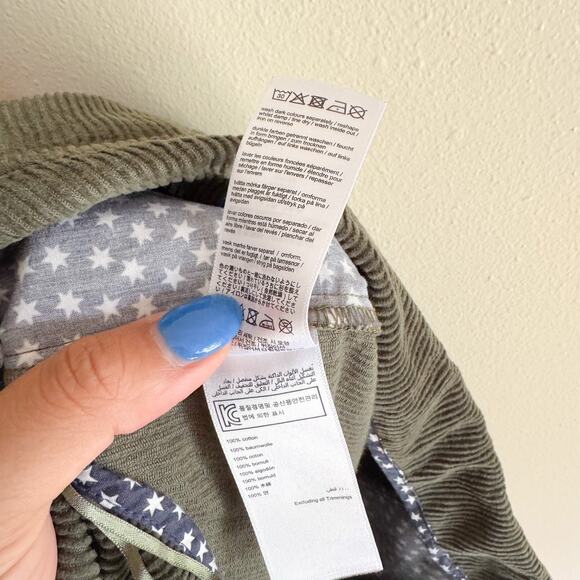 Joules Green Corduroy Mini Skirt - 12 - Picture 5 of 7